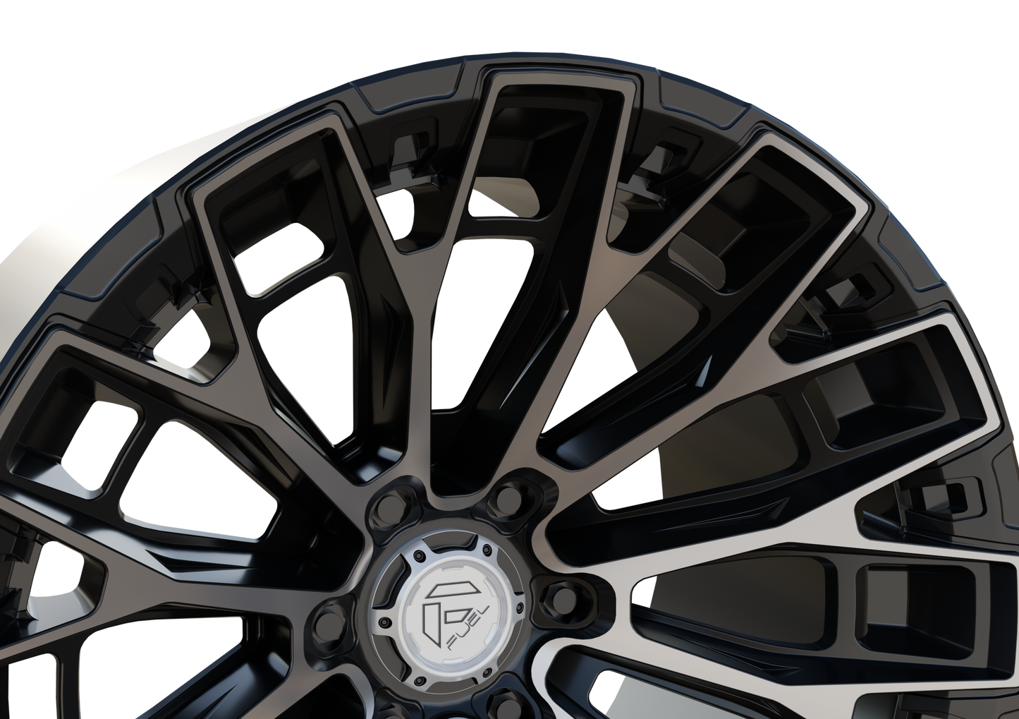 FUEL OFF-ROAD TRAX WHEEL 3D PRINT MODEL