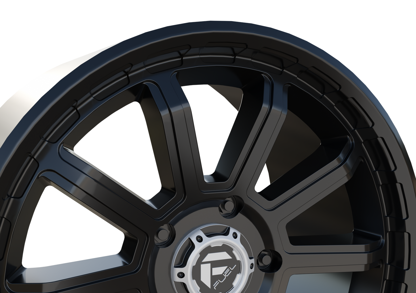FUEL OFF-ROAD TORQUE WHEEL 3D PRINT MODEL