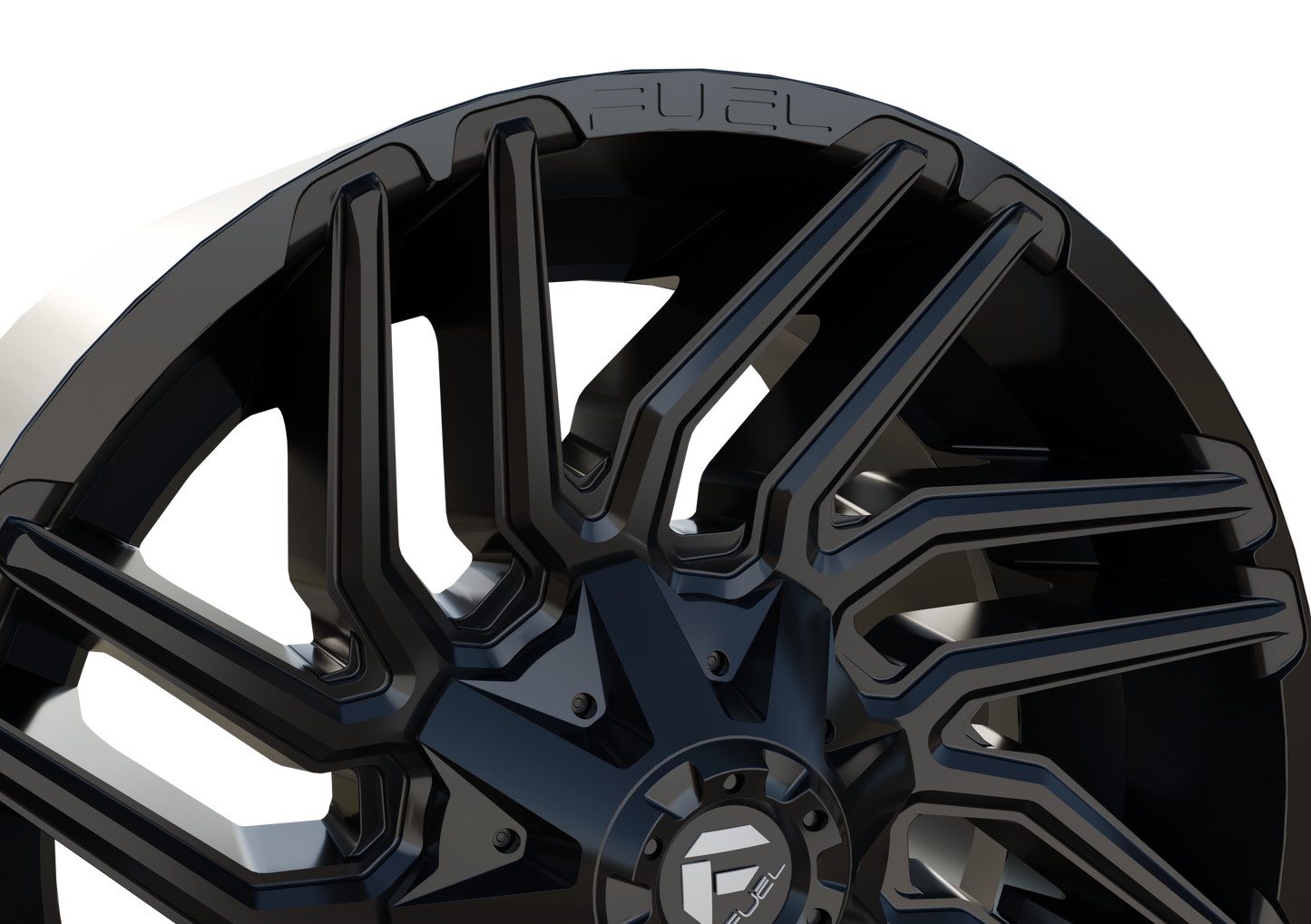 FUEL OFF-ROAD TYPHOON WHEEL 3D PRINT MODEL