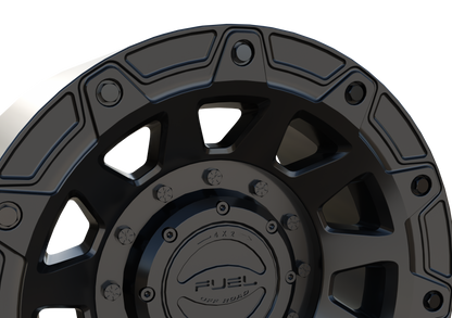 FUEL OFF-ROAD TRACKER WHEEL 3D PRINT MODEL