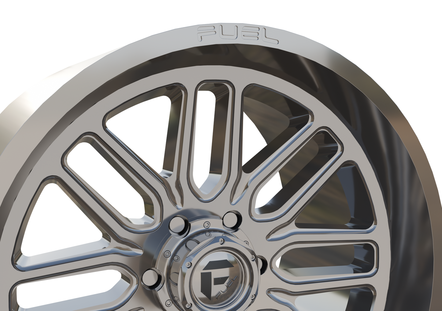 FUEL OFF-ROAD IGNITE WHEEL 3D PRINT MODEL