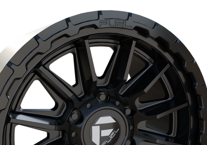 FUEL OFF-ROAD PISTON WHEEL 3D PRINT MODEL