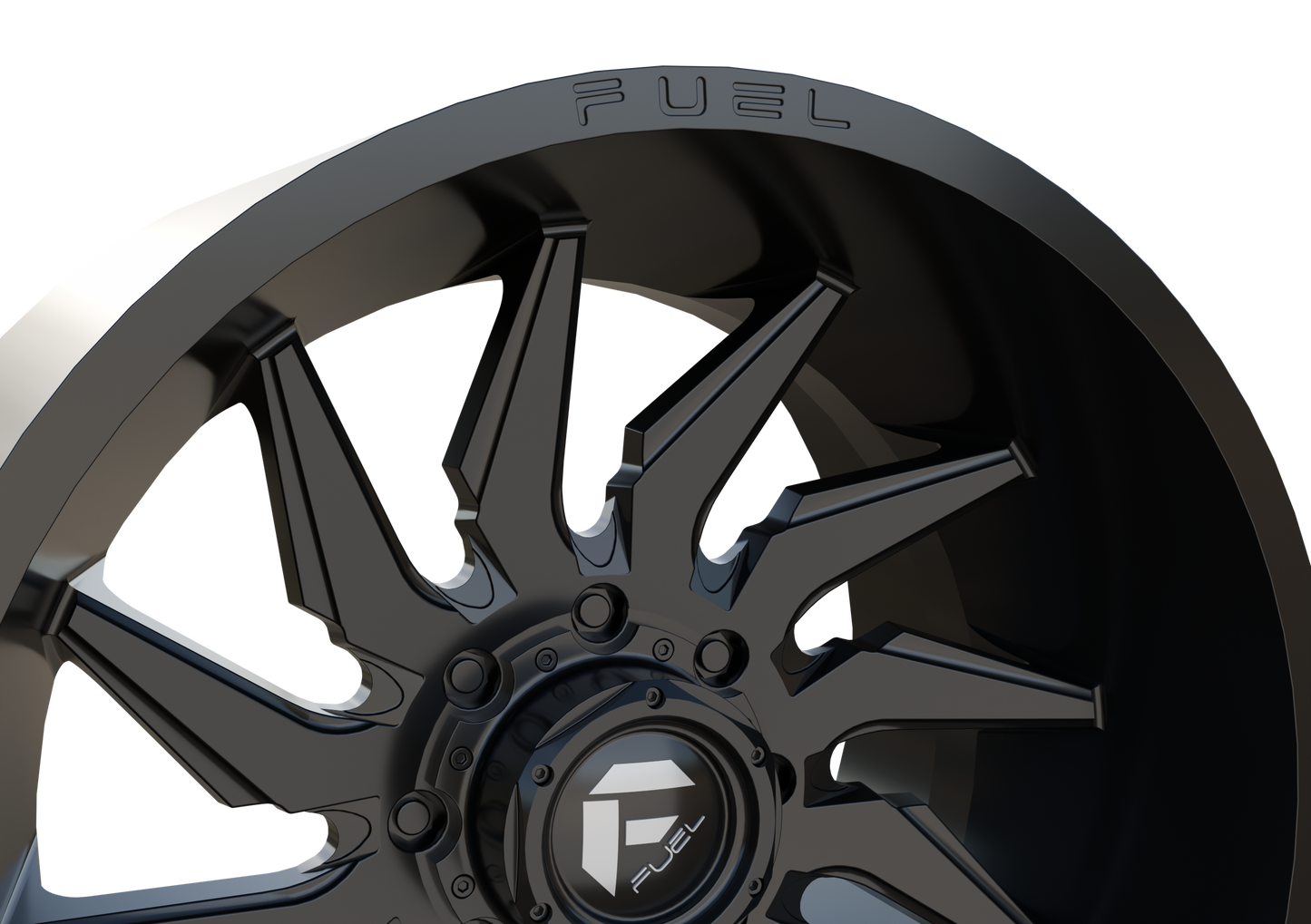 FUEL OFF-ROAD SABER WHEEL 3D PRINT MODEL