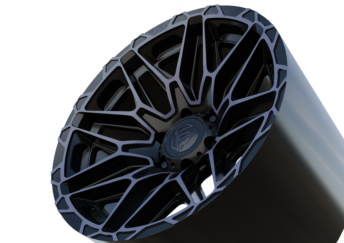 FUEL OFF-ROAD INJECTOR WHEEL 3D PRINT MODEL
