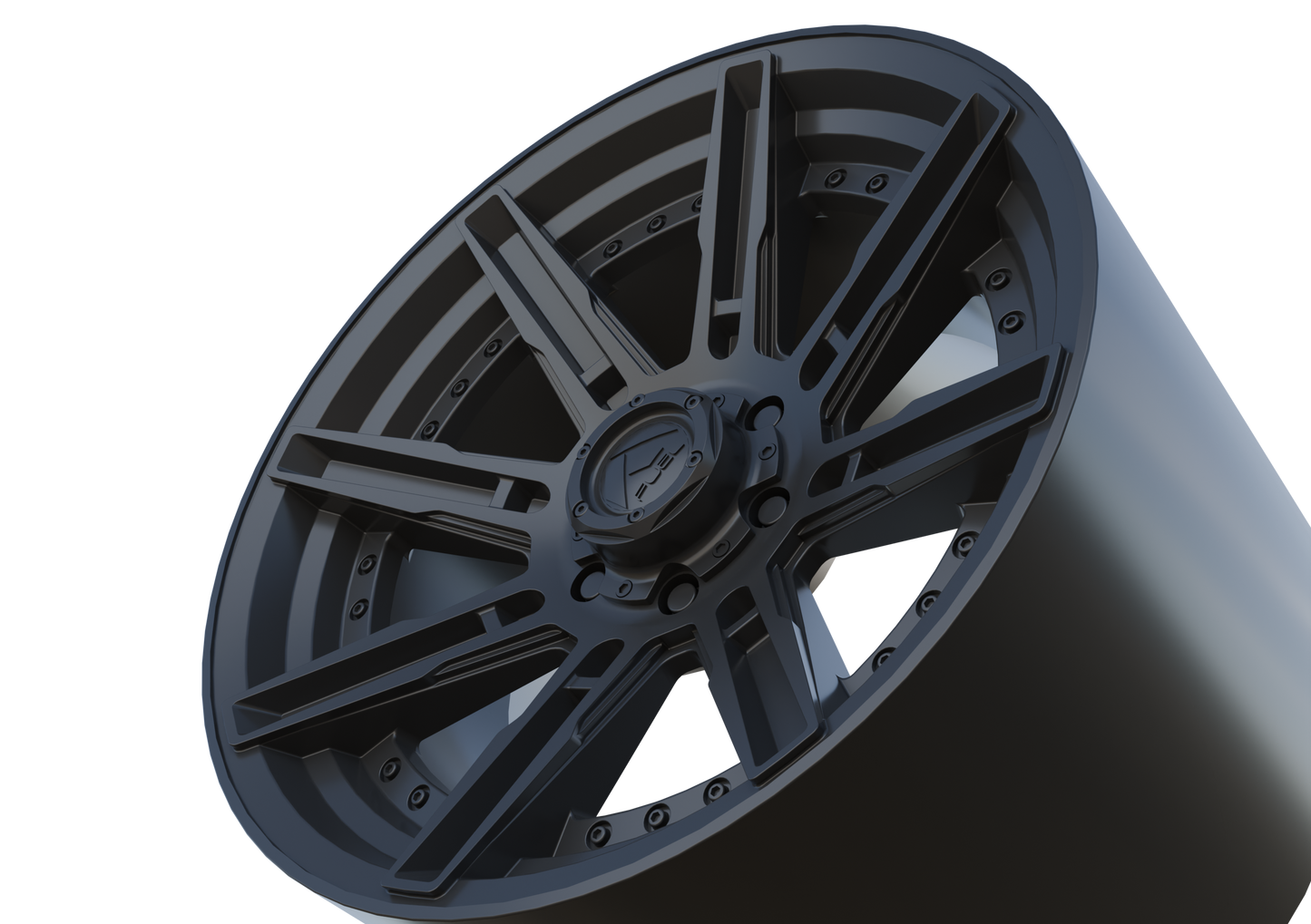 FUEL OFF-ROAD ROGUE V1 WHEEL 3D PRINT MODEL