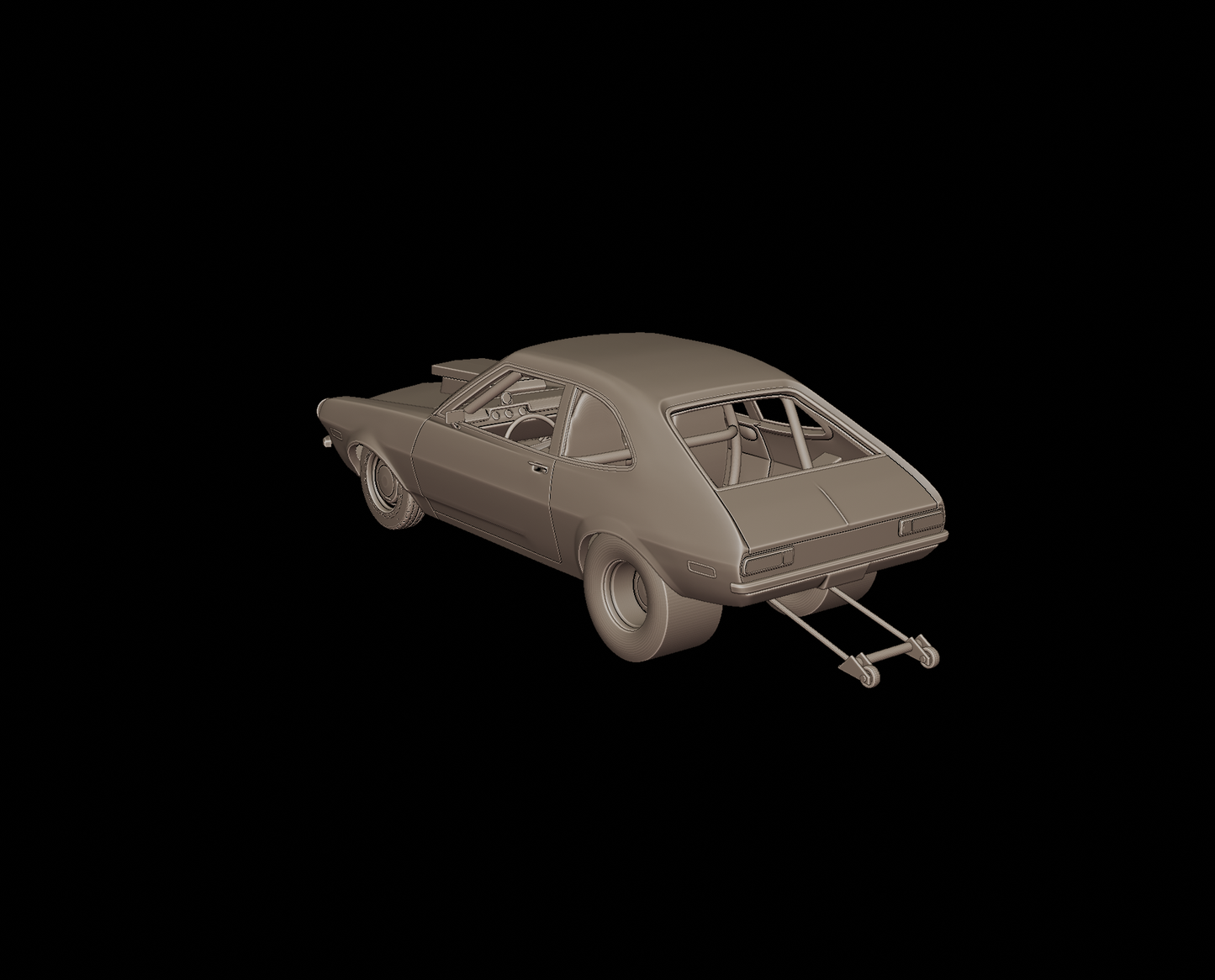 1972 Ford Pinto Bob Glidden Pro Stock 3d print model