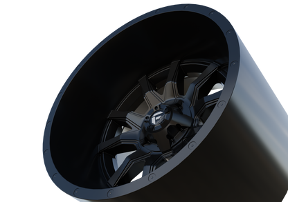 FUEL OFF-ROAD VANDAL WHEEL 3D PRINT MODEL