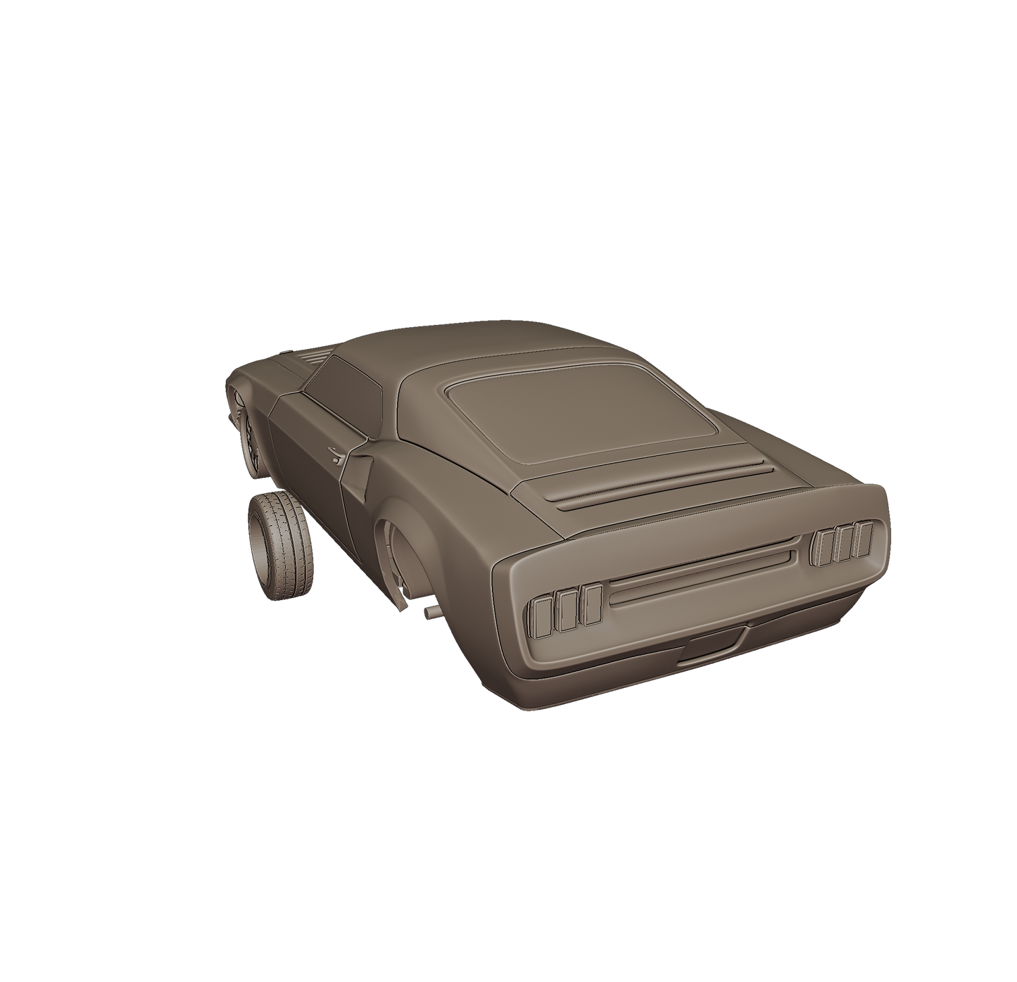 mach forty 1969 3d print model