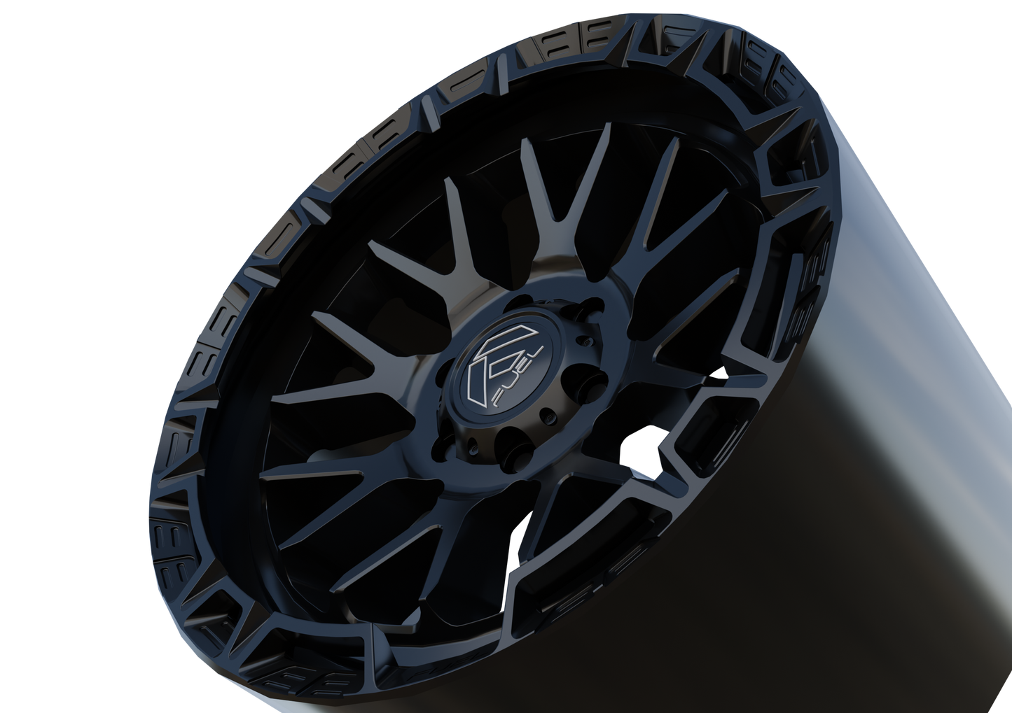FUEL OFF-ROAD RAIL WHEEL 3D PRINT MODEL