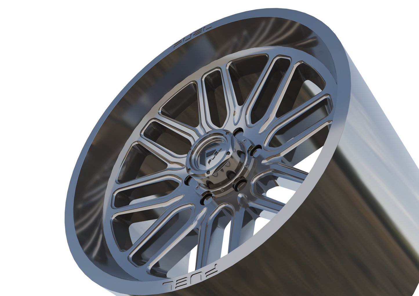 FUEL OFF-ROAD IGNITE WHEEL 3D PRINT MODEL