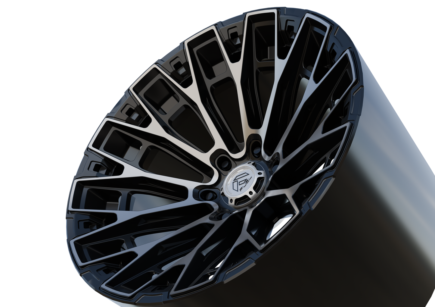 FUEL OFF-ROAD TRAX WHEEL 3D PRINT MODEL