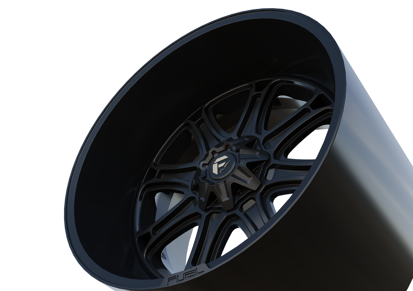 FUEL OFF-ROAD DARKSTAR WHEEL 3D PRINT MODEL