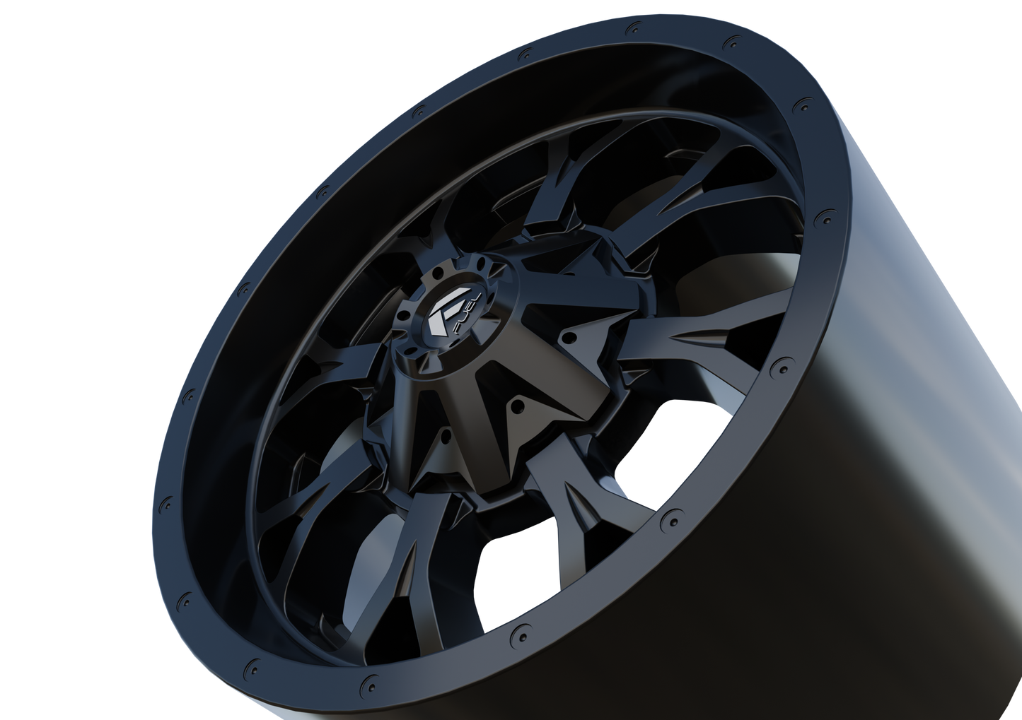 FUEL OFF-ROAD KRANK WHEEL 3D PRINT MODEL