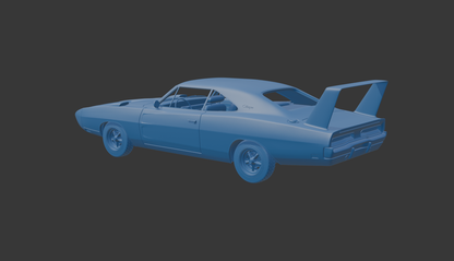 STL FILE Dodge Charger Daytona 1969 3D PRINT MODEL - ARTISTIT