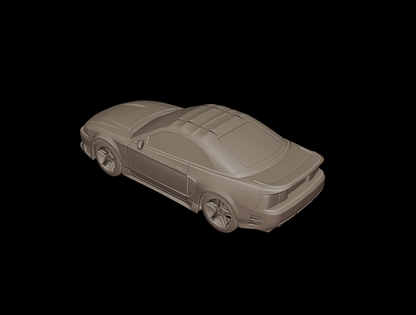 STL FILE ford mustang saleen 2001 3d print model - ARTISTIT