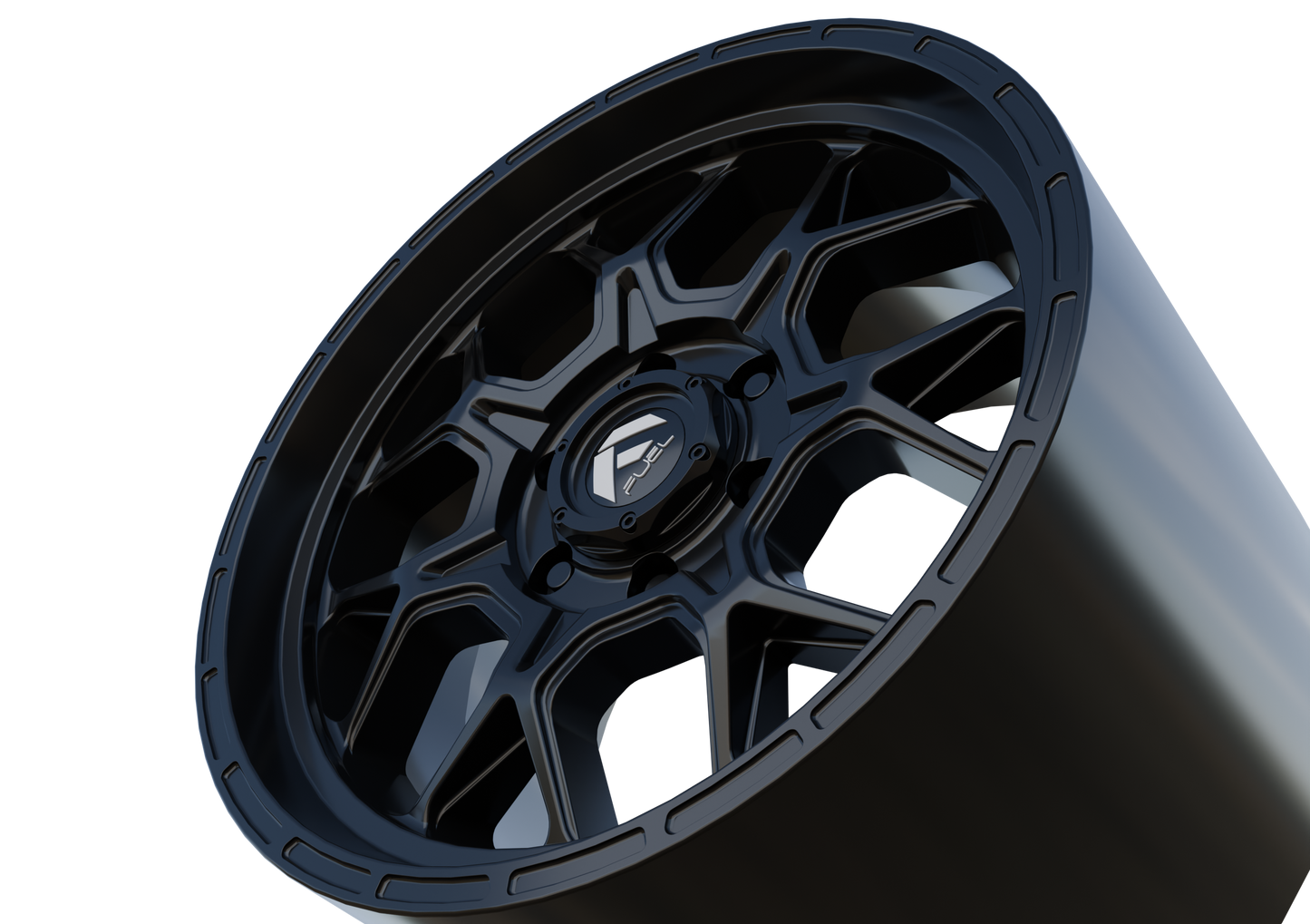FUEL OFF-ROAD TECH WHEEL 3D PRINT MODEL