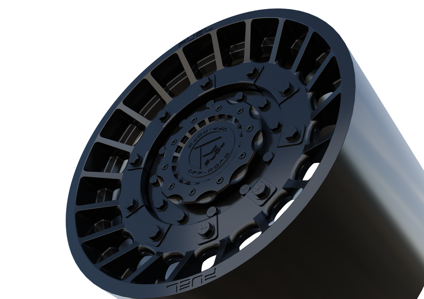 FUEL OFF-ROAD MILITIA WHEEL 3D PRINT MODEL