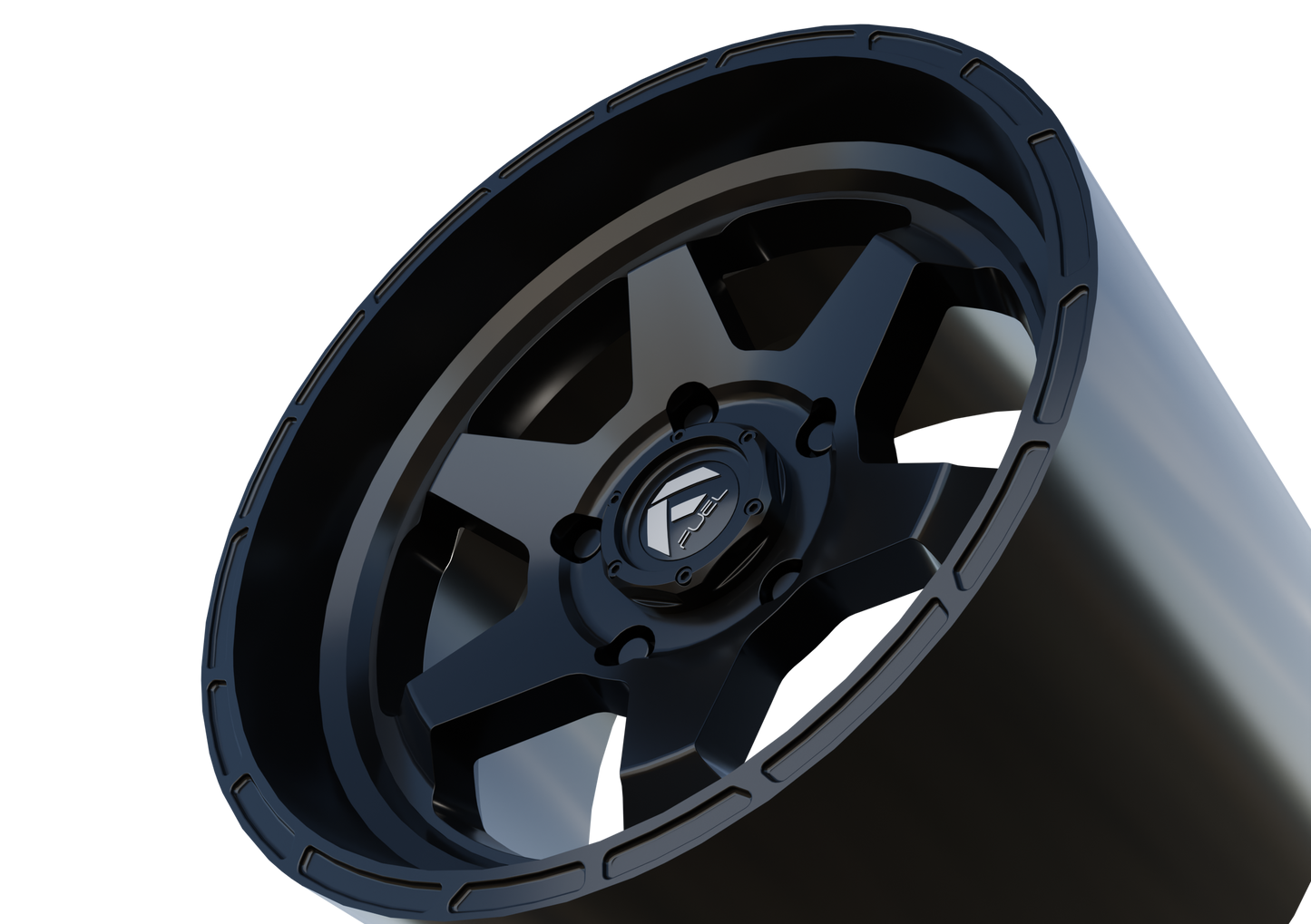 FUEL OFF-ROAD SHOK WHEEL 3D PRINT MODEL