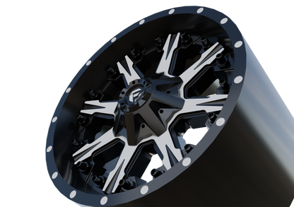 FUEL OFF-ROAD NUTZ WHEEL 3D PRINT MODEL