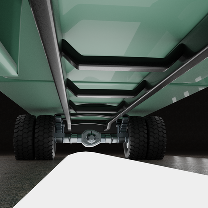 STL FILE CHEVROLET COE TRUCK 1949 V4 - ARTISTIT