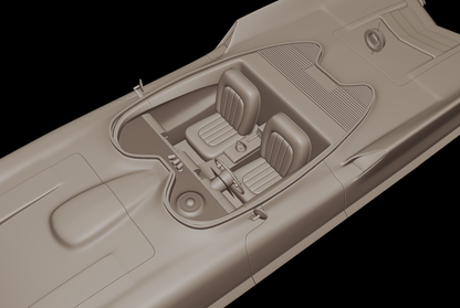 lincoln futura 1955 3d print model