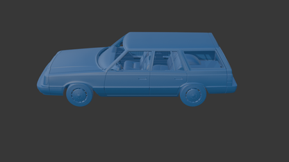 Dodge Aries K 1987 WAGON 3D PRINT MODEL