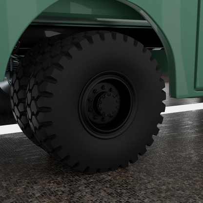 STL FILE CHEVROLET COE TRUCK 1949 V1 3D MODEL - ARTISTIT