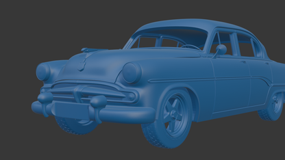 DODGE CORONET 1954 FOUR DOORS 3D PRINT MODEL