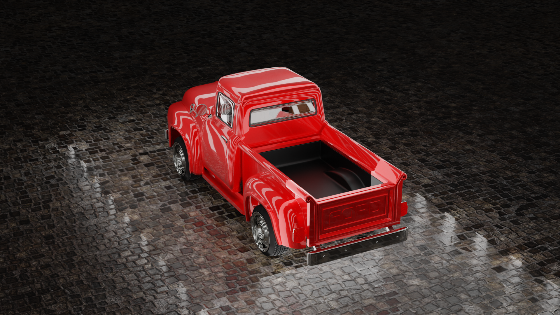 STL FILE Ford F-100 1956 TRUCK 3D MODEL - ARTISTIT