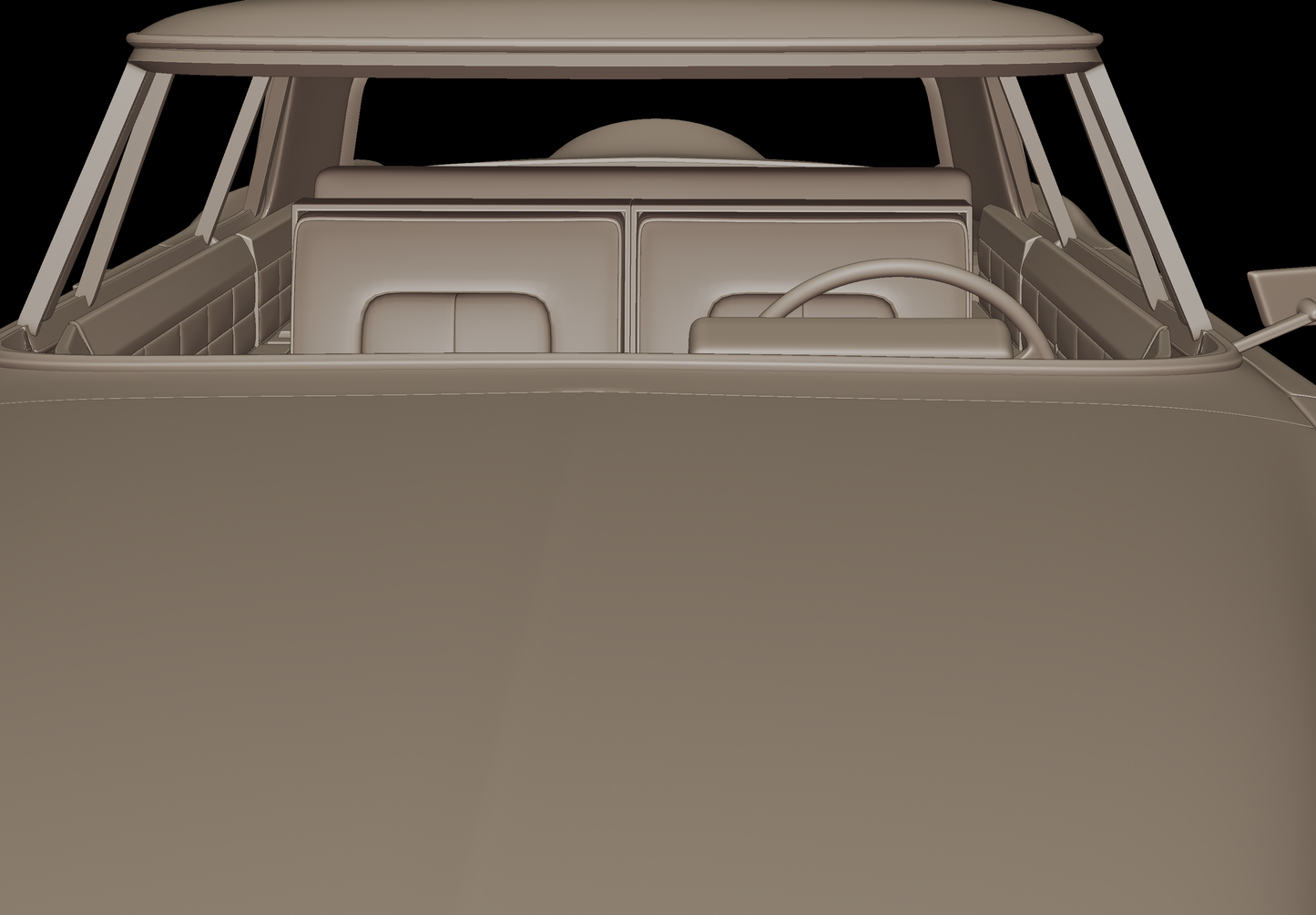 lincoln Mark II  60A 1956 3d print model