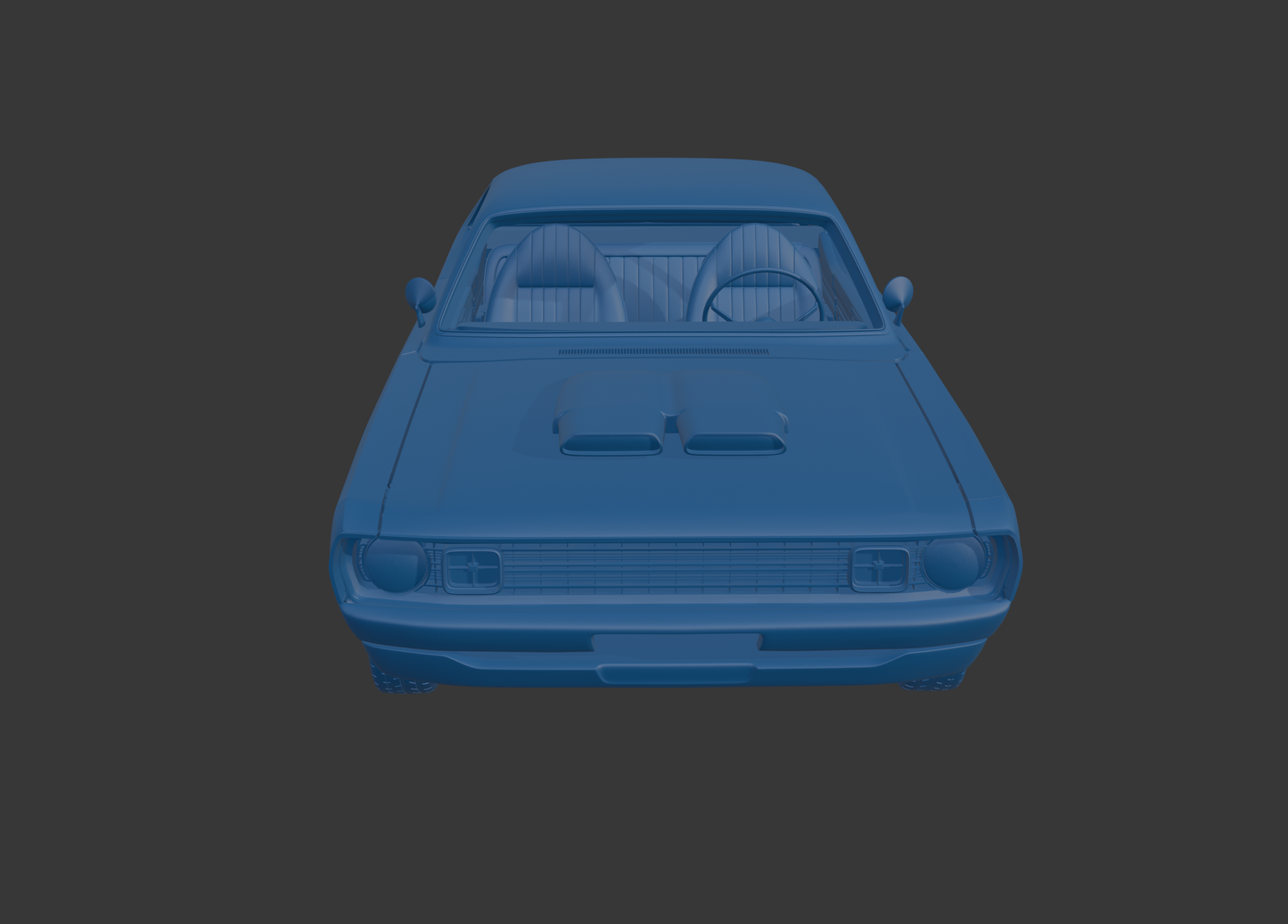 DODGE DART DEMON 340 1972 3D PRINT MODEL