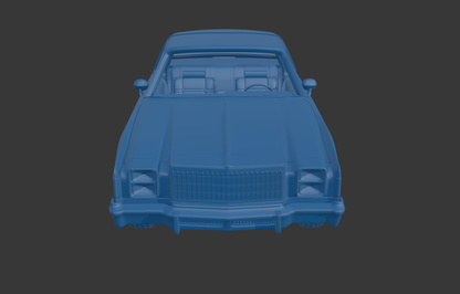 CHRYSLER CORDOBA 1979 3D PRINT MODEL