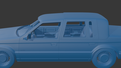 CHRYSLER IMPERIAL 1990 3D PRINT MODEL