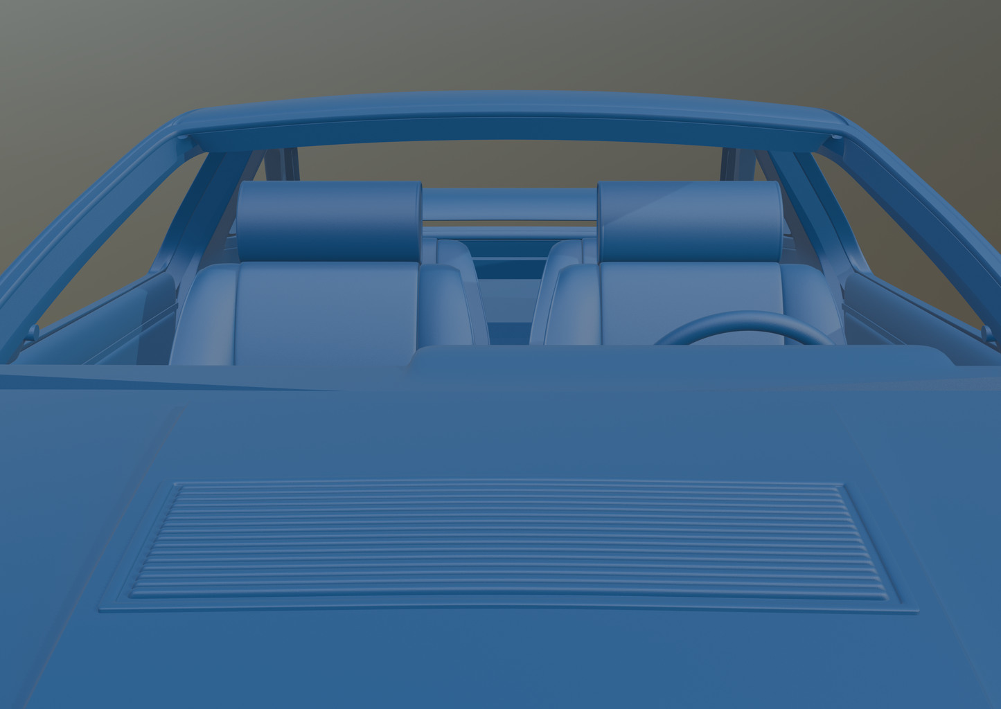 DODGE DAYTONA 1984 3D PRINT MODEL