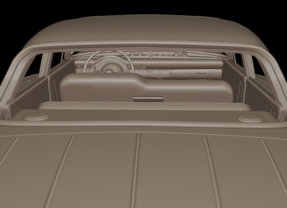 cryslar newport  4 doors 1961 3d print model