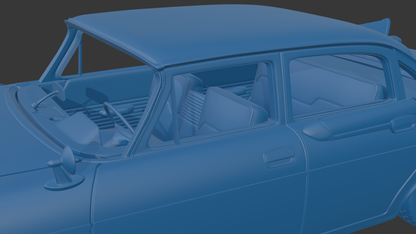 DODGE CORONET LANCER 1957 FOUR DOORS 3D PRINT MODEL