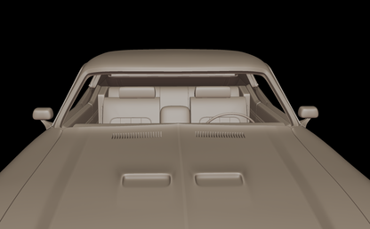 Buick GSX 455 stage 1970 3d print model