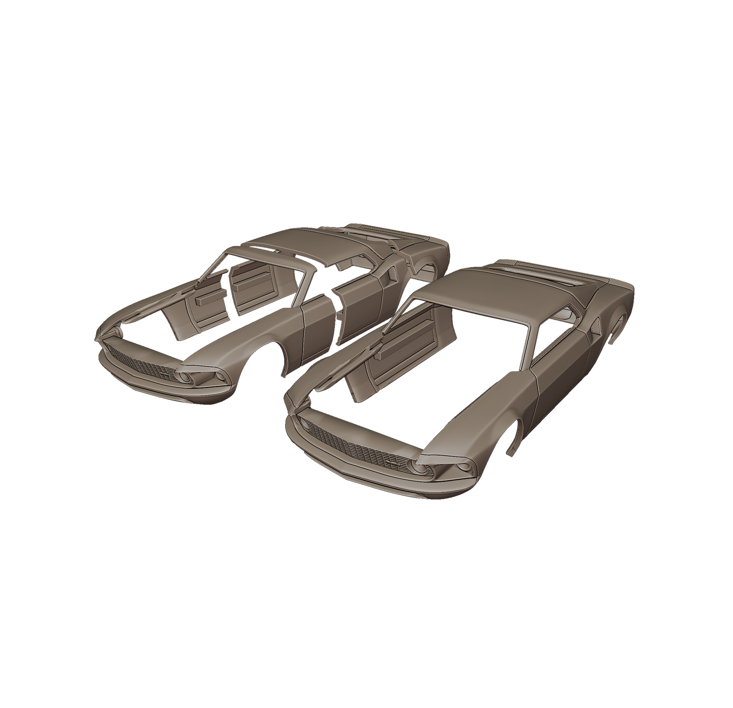 mach forty 1969 3d print model