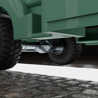 STL FILE CHEVROLET COE TRUCK 1949 V2 - ARTISTIT