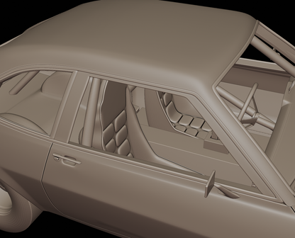 STL FILE 1972 Ford Pinto Bob Glidden Pro Stock 3d print model - ARTISTIT