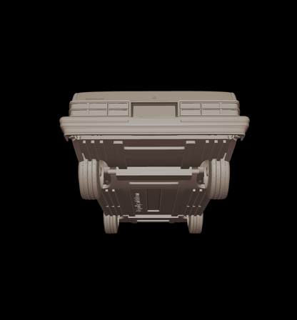 STL FILE chevrolet malibu classic 1980 two doors 3d print model - ARTISTIT