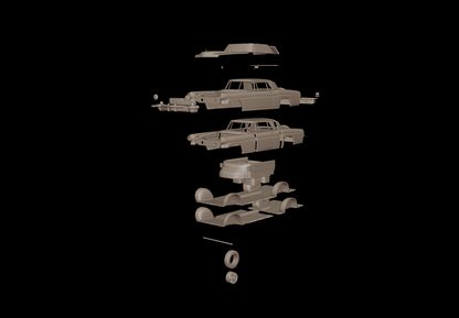 lincoln Mark II  60A 1956 3d print model