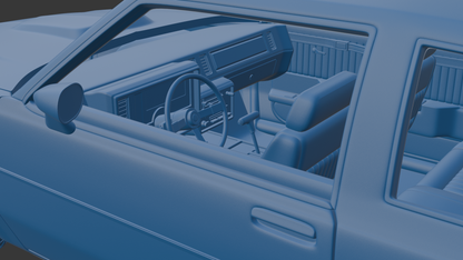 BUICK REGAL GNX 1987 3D PRINT MODEL
