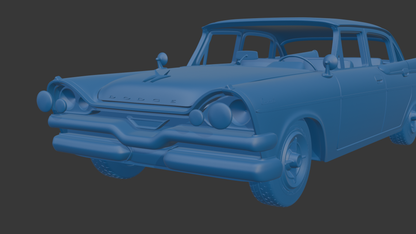 DODGE CORONET LANCER 1957 FOUR DOORS 3D PRINT MODEL