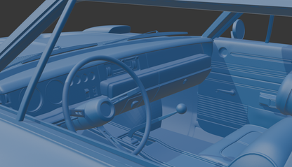 STL FILE Dodge Charger Daytona 1969 3D PRINT MODEL - ARTISTIT