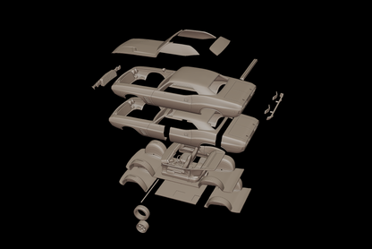 Challenger 440 1973 3D PRINT MODEL