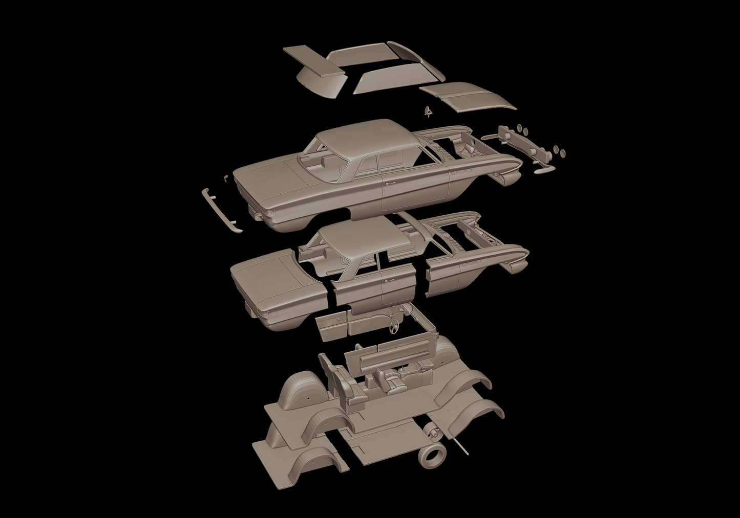 Buick Special 1962 Bu’Wicked 3d print model