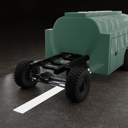 STL FILE CHEVROLET COE TRUCK 1949 V1 3D MODEL - ARTISTIT