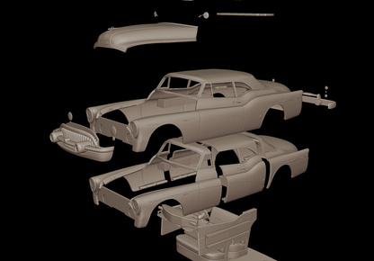 Buick Skylark Convertible 1953 3d print model