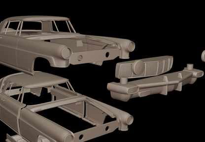 lincoln Mark II  60A 1956 3d print model